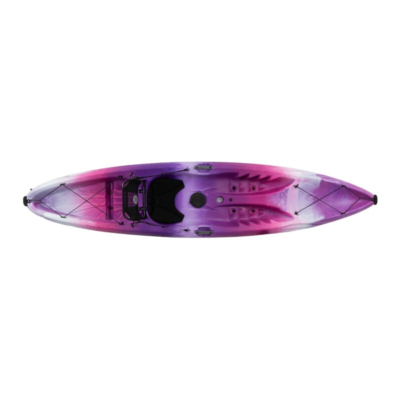Perception Tribe 11.5′ Sit-On-Top Recreational Kayak – Adjustable Framed Seat & Ample Front/Rear Storage (Dapper)