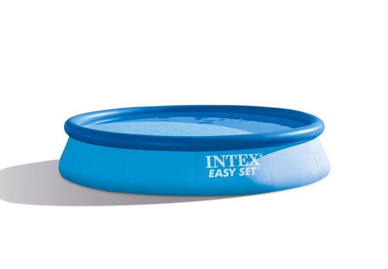 Intex 28167EH Easy Set Inflatable Pool Set – 15ft (4.57m) x 48in (122cm) Round Above Ground Pool with 1,000 GPH Pump, Ladder, Cover & Ground Cloth – 3,736 Gallon (14,141L) Capacity – 3-Ply PVC - Image 7