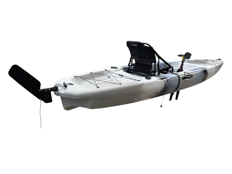 BKC Brooklyn 12.0 Single Pedal 12′ Sit-On-Top Fishing Kayak – High-Speed Pedal Drive, Stable HDPE Hull - Image 21