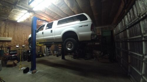APlusLift HW-10KOH-A 10,000 lb (4,536 kg) 2-Post Overhead Car Lift – CE Certified, Truck Adapters, 3-Year Warranty photo review