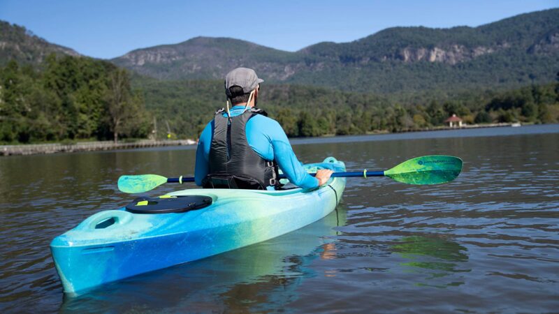 Perception Joyride 10′ Sit-In Kayak for Adults & Kids – Multi-Water Recreational Kayak with Selfie Slot (Deja Vu) - Image 9