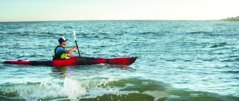 Perception Conduit 13′ Sit-In Recreational Kayak – Spacious Cockpit & Front/Rear Storage (Dapper) - Image 4