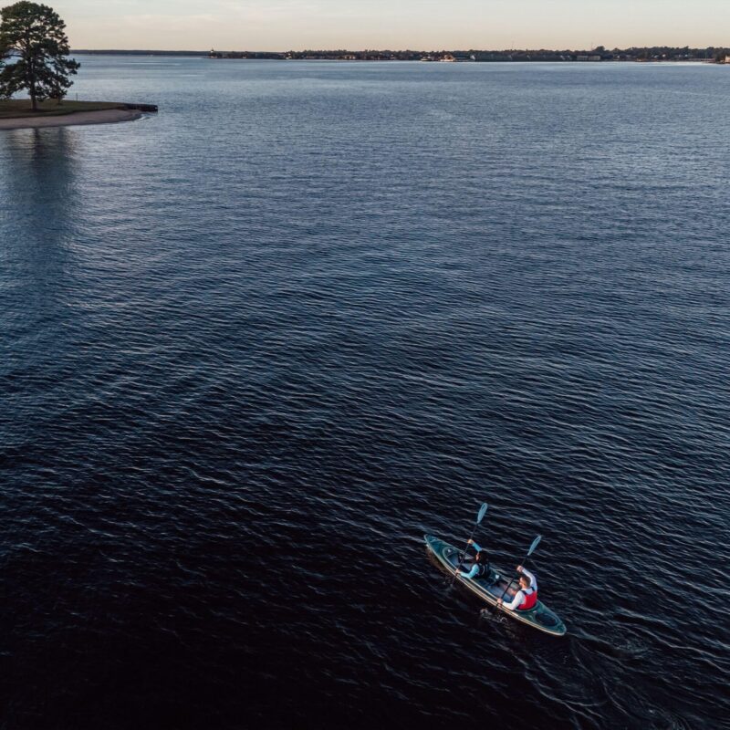 Pelican Argo 136XP 13′ Sit-In Tandem Kayak – Lightweight Ram-X™ Hull & ERGOFIT™ Seating (Cloud) - Image 11