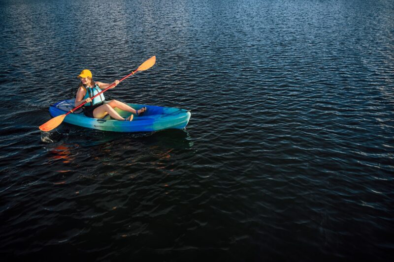 Perception Tribe 9.5′ Sit-On-Top Recreational Kayak – Adjustable Framed Seat & Ample Storage (Déjà Vu) - Image 24