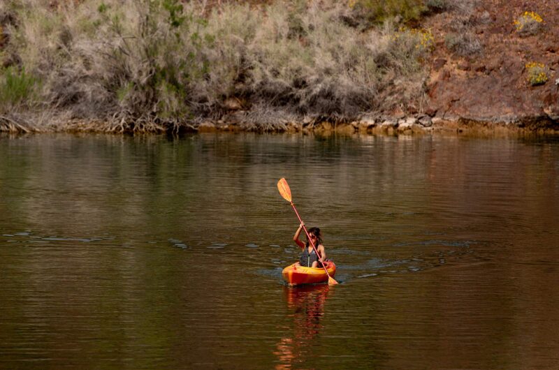 Perception Joyride 10′ Sit-In Kayak for Adults & Kids – Multi-Water Recreational Kayak with Selfie Slot (Deja Vu) - Image 10